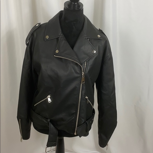 Missguided Jackets & Blazers - Missguided leather Jacket